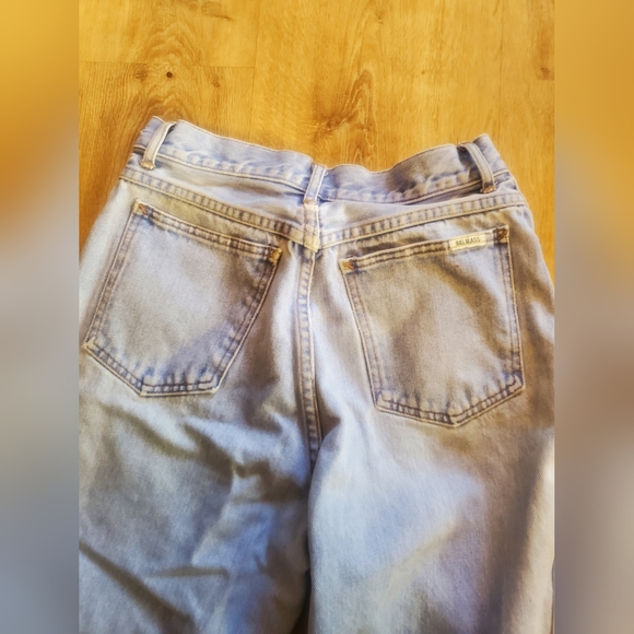 Vintage Bill Blass mom blue jeans size 8 petite high waist - Picture 9 of 13
